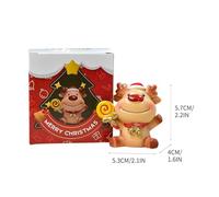 TURWXGSO Xmas Crafts Christmas Decorations Home Children's Room Table Top Animals Santa Claus Christmas Tree for Xmas Decorations Wedding Party Festival Holiday Decor