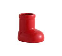 TURWXGSO Xmas Ornaments Little Red Boots Christmas Tree Ceramic Vase Red Shoes Christmas Decorations Personalized Desktop Arrangement Flower Arrangement Vase Student Brush Pot Xmas