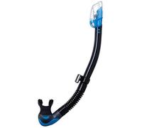 Tusa Hyperdry Elite II 2 Fishtail Blue/Black SP-0101 - Dry Diving Snorkel - Adults