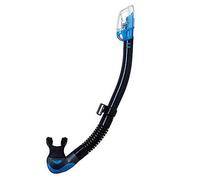 Tusa Hyperdry Elite II 2 Fishtail Blue/Black SP-0101 - Dry Diving Snorkel - Adults