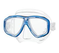 Tusa M-212 Ceos Clear Skirt Scuba Diving Mask - Fish Tail Blue by Tusa