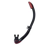 Tusa Platina Hyperdry II Scuba Diving Snorkel Black Silicone - Metallic Dark Red