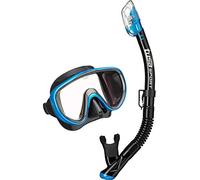 Tusa Serene Adult Mask & Snorkel Set - Colour Choice (Black/Fishtail)