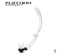 TUSA SP170 Platina II Hyperdry Snorkel | Dry Top Scuba Snorkel