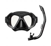 TUSA SPORT UC0106 Mask and Snorkel Set Adult - Black/Black