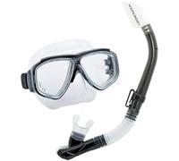 Tusa SPORT Splendive Dive Mask and Snorkel Set ADULT ELITE (UC7519) Smoke