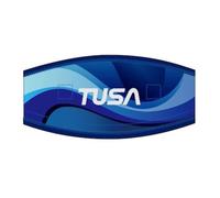 TUSA TA-5008 Scuba Mask Strap Cover (Blue)