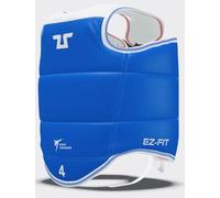 TUSAH Reversible Taekwondo Chest Guard for Boxing Kickboxing MMA Muay Thai Body Protector CE-Approved Rib Body Protection Armour Vest TKD Unisex Kids/Adults (1/ Kids-XS)