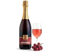 Tuscanini Sparkling Rosato - Non-Alcoholic Sparkling Italian Rosé Grape Juice - Crisp & Fruity Flavour - 750ml Glass Bottle