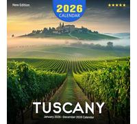 Tuscany 2026 Calendar