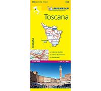 Tuscany (358) (Michelin kaart - lokaal Italie (358))