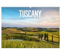 Tuscany A color palette (Wall Calendar 2026 DIN A2 landscape), CALVENDO 12 Month Wall Calendar: Tuscan colors