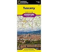 Tuscany Adventure Map by National Geographic - Waterproof Travel Map of Italy’s Tuscany Region with Florence, Siena, Wine Routes & Hill Towns - ... Map (National Geographic Adventure Map)