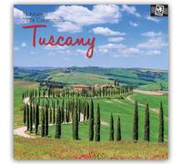 Tuscany Calendar 2026 Calendar 16 Month Family Square Wall 2026 UK | Planner with Large Grid for Home or Office Organisation