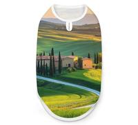 Tuscany Countryside Italy Dog Shirt for Dogs & Cats Soft Breathable Pet Vest T Shirt Lightweight Dog Tank Top XL
