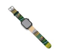 Tuscany Countryside Italy Smartwatch Replacement Band Compatible with IWatch Soft Silicone Wristbands Watch Strap 42mm/44mm