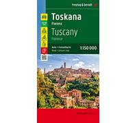 Tuscany-Florence (Road & Leisure Time Map): Toeristische wegenkaart 1:150 000