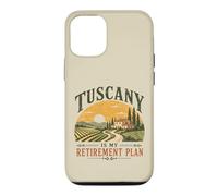 Tuscany Is My Retirement Plan Vintage Italy Sunset Case for iPhone 12/12 Pro