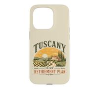 Tuscany Is My Retirement Plan Vintage Italy Sunset Case for iPhone 15 Pro