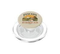 Tuscany Is My Retirement Plan Vintage Italy Sunset PopSockets PopGrip for MagSafe