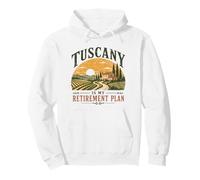 Tuscany Is My Retirement Plan Vintage Italy Sunset Pullover Hoodie