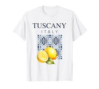 Tuscany Italy Italian Lemon Design T-Shirt