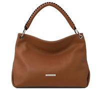 Tuscany Leather TLBag Soft leather shoulder bag Cognac