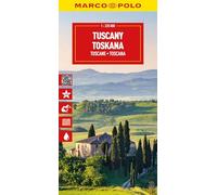 Tuscany Marco Polo Map: wEGENKAART 1:225.000