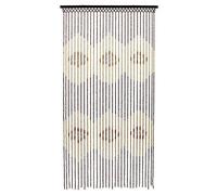 Tuscany Provence Wooden Bamboo Beaded Door Curtain Blind Fly Bug 90 x 180cm Wood (Eyes (11-089EY))