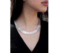 Tuscany Silver Sterling Cleopatra Necklace 43cm & 17inch Silver