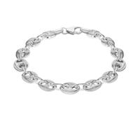 Tuscany Silver Women's Sterling Silver 9.7 mm Gucci Chain Bracelet of Length 21.5 cm/8.5 Inch