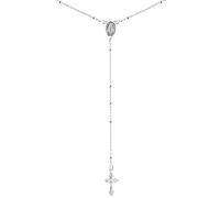 Tuscany Silver Women's Sterling Silver Rosary Necklace of 66cm/26