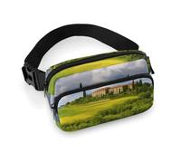 Tuscany Spring Fanny Pack with Multiple Pockets, Personalized Waist Bag with Zipper, Multifunctional Bum Bags for Travel, Belt Bag with Adjustable Strap, Crossbody Bags