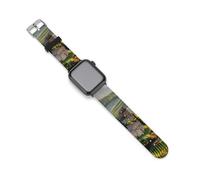 Tuscany Vineyard Watch Bands Silicone Sport Bands Replacement Strap Wristbands Compatible with Apple Watch 38mm/40mm