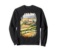Tuscany Vintage Italy Painting Sweatshirt