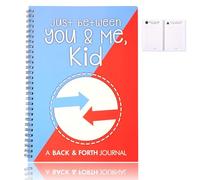 TuseRxln Journal Notebook Just Between You And Me Kid, Just Between Us, Back and Forth Create a Meaningful Dialogue Notebook Family Journal for Parents And Kids Build Strong