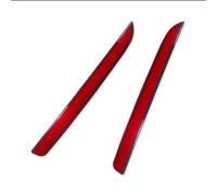 tusgt Car Rear Bumper Fog Light For Explorer 2016-2017 2pcs Full LED Rear Bumper Reflector Lights Function As Tail, Brake & Fog Lamps(Red Lens)