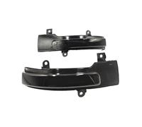 tusgt Mirror Turn Signal Light For Mitsubishi For Outlander 2013-2020 1 Pair LED Flowing Turn Signal Blinker Light Side Mirror Indicator Lamp Wing Mirror Indicator(Smoke Dynamic)