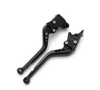 tusgt Motorbike Brake Clutch Lever for Buell for XB12R for XB12SS for XB12Scg 2009 for X1 for Lightning for M2 for Cyclone 1998-2002 S1 Motorcycle Long Short Brake Clutch Levers(Long All Black)