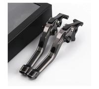 tusgt Motorbike Brake Clutch Lever for Kawasaki for ZZR1100 1200 for ZZR 1100 1200 Motorcycle Accessories 3D CNC Adjustable Brake Clutch Lever(Titanium Black)