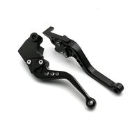 tusgt Motorbike Brake Clutch Lever for Suzuki for GSR750 2011-2020 RV200 2016-2020 for GSR400 2008-2012 for GSR600 2006-2011 Long Short Brake Clutch Levers(Short All Black)