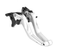 tusgt Motorbike Brake Clutch Lever for Suzuki for GSX1300R for Hayabusa for GSX 1300R 2008-2021 Adjustable Short Brake Clutch Lever Motorcycles Accessories Handlebar(Silver)