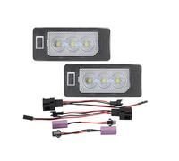 tusgt Number Plate Light For A1 For A4 B8 For A5 S5 For A6 C7 For A7 For Q5 Error Free With Canbus 2PCS Plug&Play License Plate LED Lights