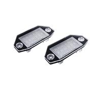 tusgt Number Plate Light For Mondeo For MK3 For B4Y 2000-2007 LED License Number Plate Light White Canbus 2x