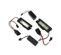 tusgt Number Plate Light For VW For Golf For Passat CC For EOS For Polo For Rabbit For Scirocco For Beetle 1 Pair LED Number License Plate Light