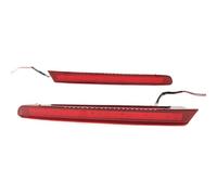 tusgt Rear Bumper Reflector Light For Explorer 2011-2015 Car LED Rear Bumper Reflector Light Tail Brake Fog Lamp Auto Accessories Car Brake Lamp(Red cover)