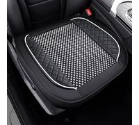 tushijie Car Seat Cushion for Ford Fiesta 2008-2017, Breathable Ice Silk Non-Slip Seat Pad for Summer,Black White/C