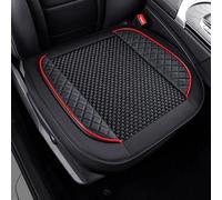 tushijie Car Seat Cushion for Land Rover Discovery Sport 2016-2025, Breathable Ice Silk Non-Slip Seat Pad for Summer,Black Red/B