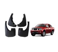 tushijie For Nissan Navara D40 NP300 2005-2015 Front & Rear Mud Flaps Splash Guards - No-Drill Fitting, Waterproof All-Weather Mudflaps