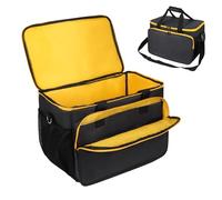 TUSIASC Carry Bag Compatible with DEWALT 20V MAX Circular Saw DCS391B/DCS565B/DCS574B/DCS570B/DCS573B Portable Storage Bag for Skil 5280-01 15 Amp 7-1/4 Inch Circular Saw,with Pockets(Case Only)